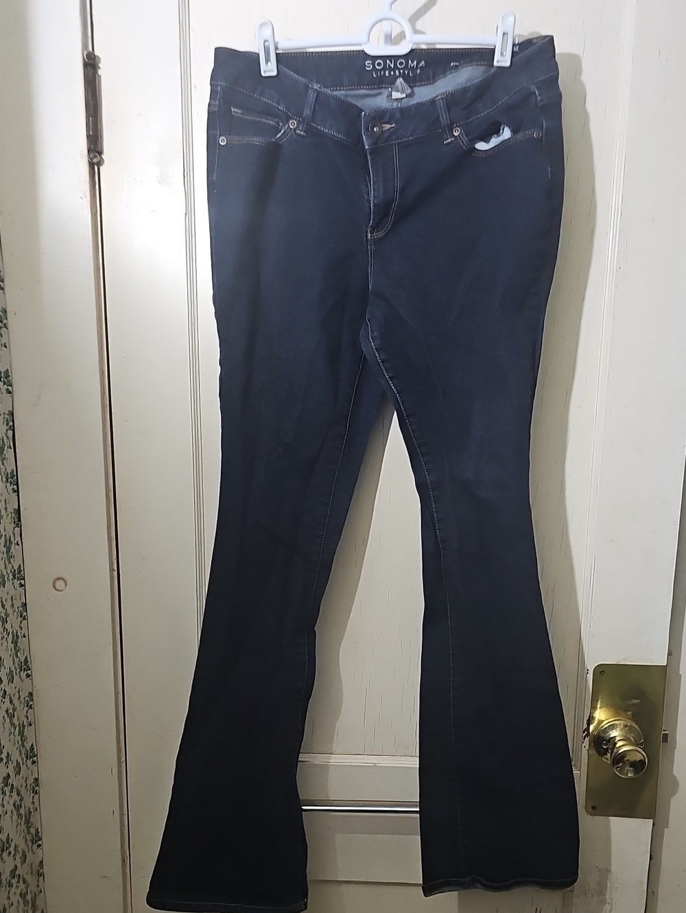 Sonoma 12L Midrise Demi Bootcut Navy Jeans